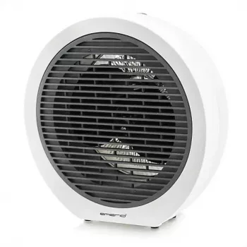Elektrinis ventiliatorinis šildytuvas Emerio FH-109947 2000 W, ventiliacija, reguliuojamas termostatas, baltas