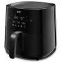 Karšto oro gruzdintuvė AEG AAF3B, viena 3,3 l, 1,2 kg talpa, 1350 W, LED jutiklinis valdymas, juoda