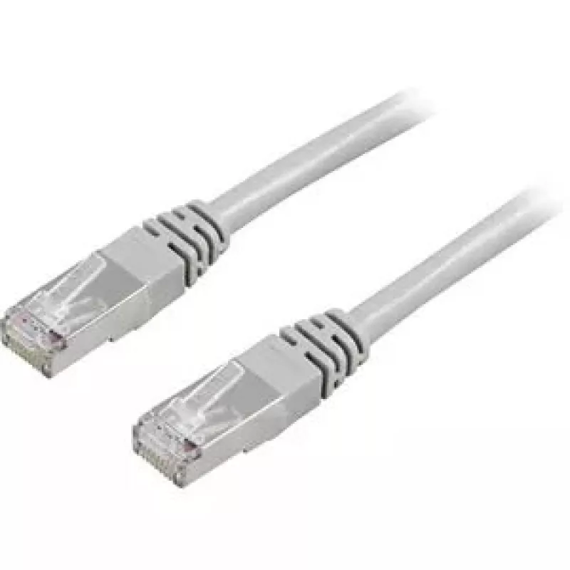 Tinklo kabelis Deltaco FTP Cat5e RJ-45 3 m pilkas
