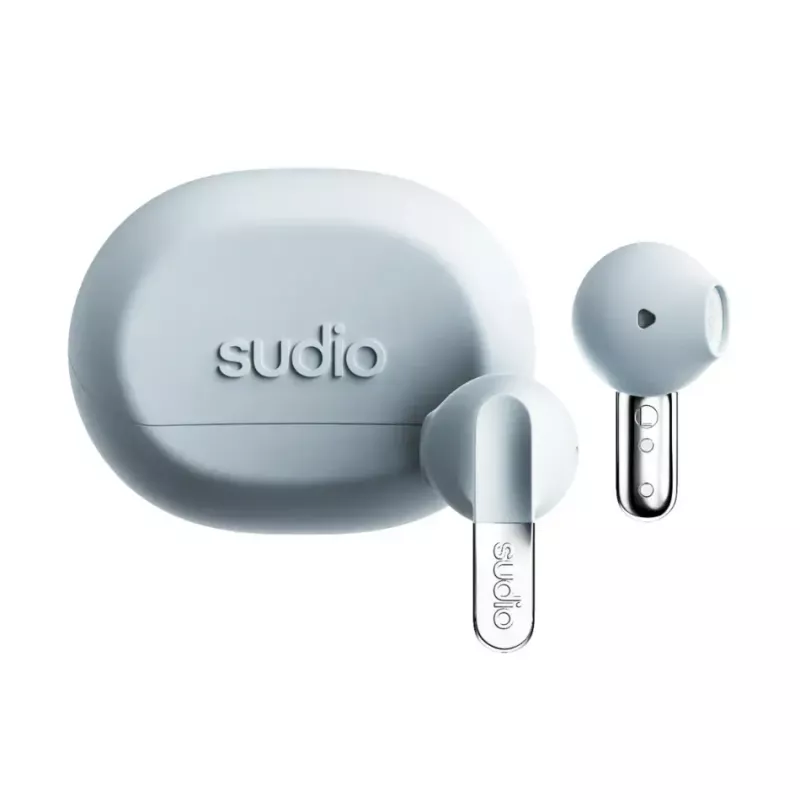 Belaidės ausinės Sudio N3 Blue, Bluetooth 5.0, su triukšmo slopinimu