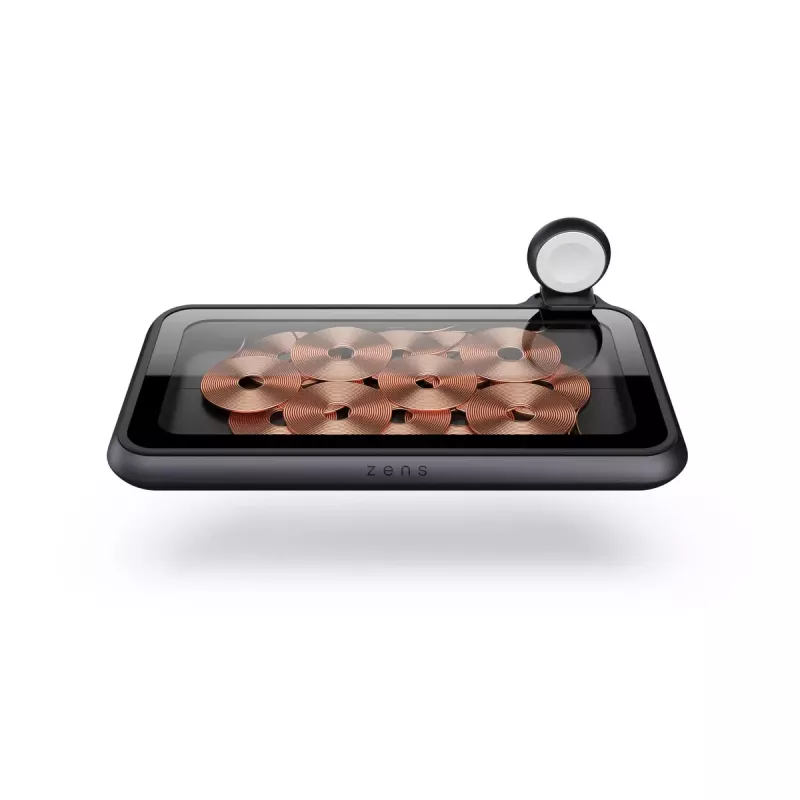 Belaidis įkroviklis ZENS Liberty Glass vidaus USB Type-C 1,5 m juodas