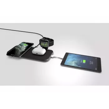 Įkroviklis ZENS ZEDC14B mobiliesiems įrenginiams ausinėms išmaniesiems telefonams išmaniesiems laikrodžiams planšetėms juodas
