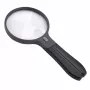 Didinamasis stiklas Carson Split Handle HF-11 — 3,5× rankinis didinamasis stiklas, juodas/skaidrus, AAA baterija