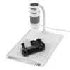 Skaitmeninis mikroskopas Carson EFLEX 300x, 75–300× didinimas, 1600×1200 kamera, pilka/baltas