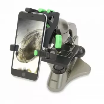 Teleskopo kameros / išmaniojo telefono laikiklis Carson HookUpz 2.0 Plotis 109 mm Gylis 58 mm Aukštis 114 mm
