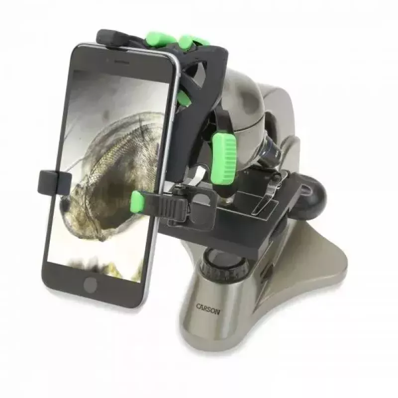 Teleskopo kameros / išmaniojo telefono laikiklis Carson HookUpz 2.0 Plotis 109 mm Gylis 58 mm Aukštis 114 mm