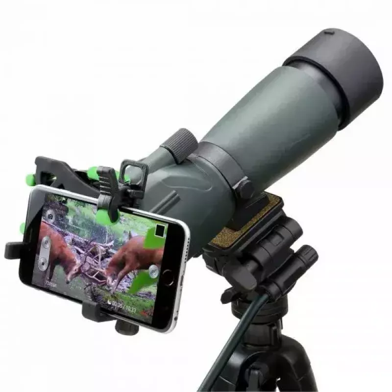 Teleskopo kameros / išmaniojo telefono laikiklis Carson HookUpz 2.0 Plotis 109 mm Gylis 58 mm Aukštis 114 mm