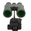 Binokliai Carson JR Series 10x42 BaK-4, kompaktiški stoginiai, juoda/žalia