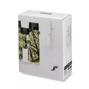 Binoculars Carson JR 10x42 BAK-4 Roof, compact camouflage design, 127×50.8×160 mm