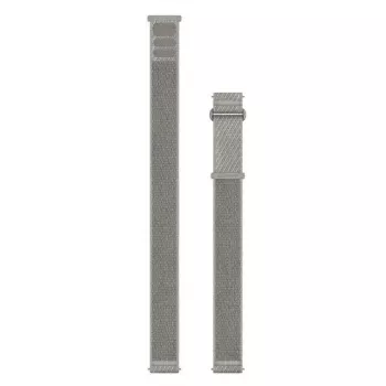 Dirželis Garmin 010-14400-00 pilkas medžiaginis 18 mm išmaniųjų laikrodžių priedai