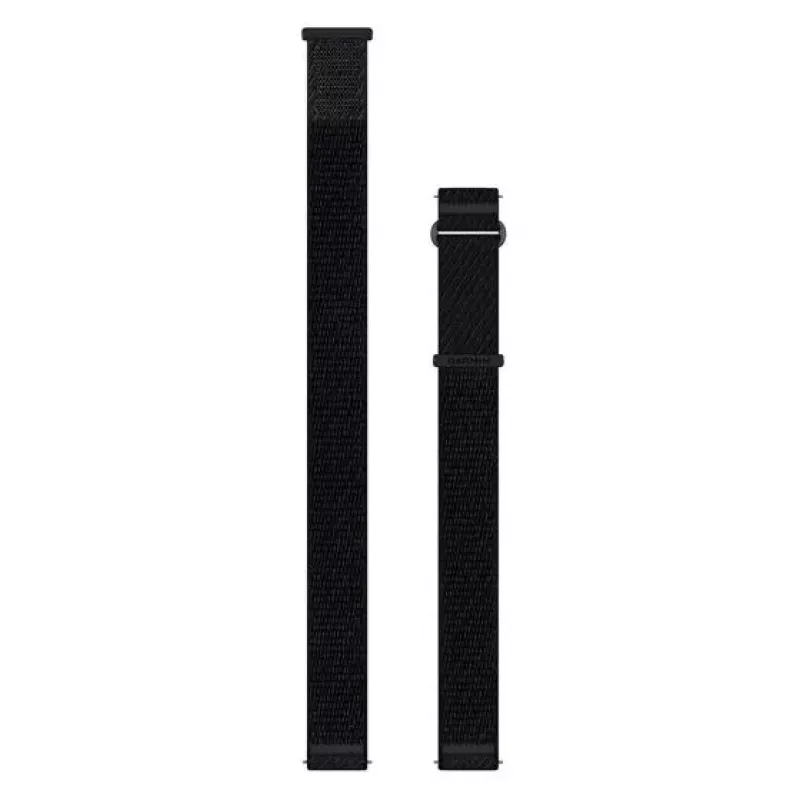 Garmin 010-14400-02 dirželis, juodas, medžiaginis, 18 mm