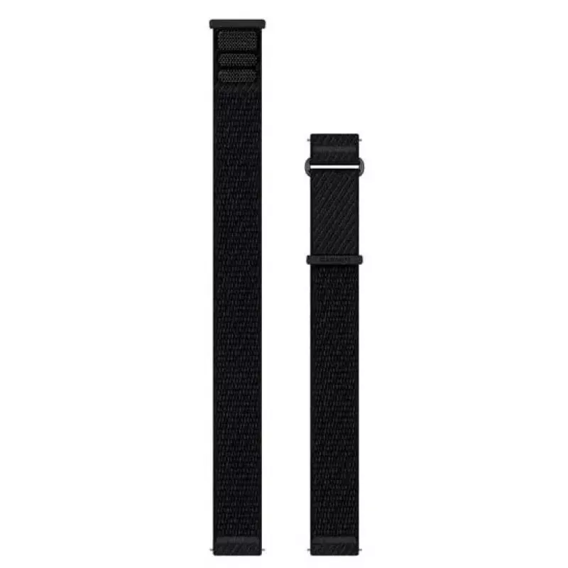 Garmin 010-14400-06 juodas medžiaginis 20 mm dirželis išmaniajam laikrodžiui