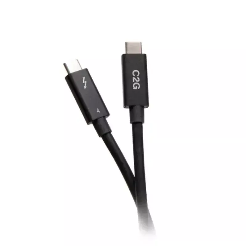 C2G 6 pėdų (1,8 m) Thunderbolt 4 USB-C aktyvusis kabelis 40 Gb/s