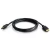 C2G 4,5 m didelės spartos HDMI laidas su eterneto palaikymu 4K 60 Hz