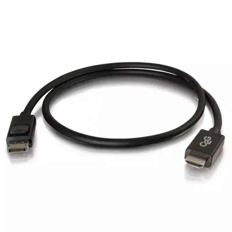 C2G 3 m DisplayPort vyriškas – HDMI vyriškas adapterio laidas, juodas