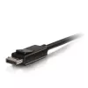 C2G 3 m DisplayPort vyriškas – HDMI vyriškas adapterio laidas, juodas