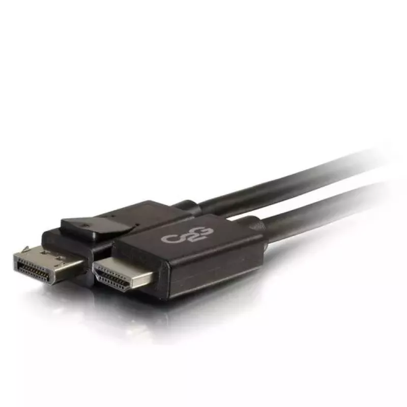 C2G 3 m DisplayPort vyriškas – HDMI vyriškas adapterio laidas, juodas