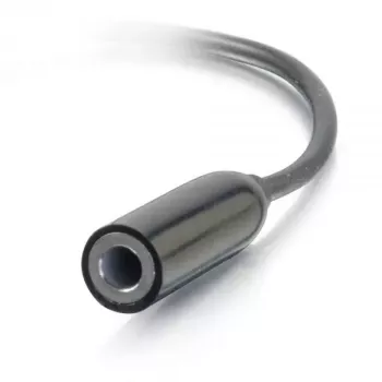 C2G mobiliojo telefono laidas 54426 USB-C į 3,5 mm juodas 0,09 m