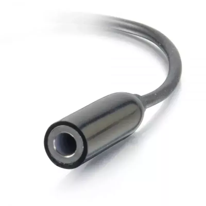 C2G mobiliojo telefono laidas 54426 USB-C į 3,5 mm juodas 0,09 m