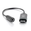 C2G mobiliojo telefono laidas 54426 USB-C į 3,5 mm juodas 0,09 m
