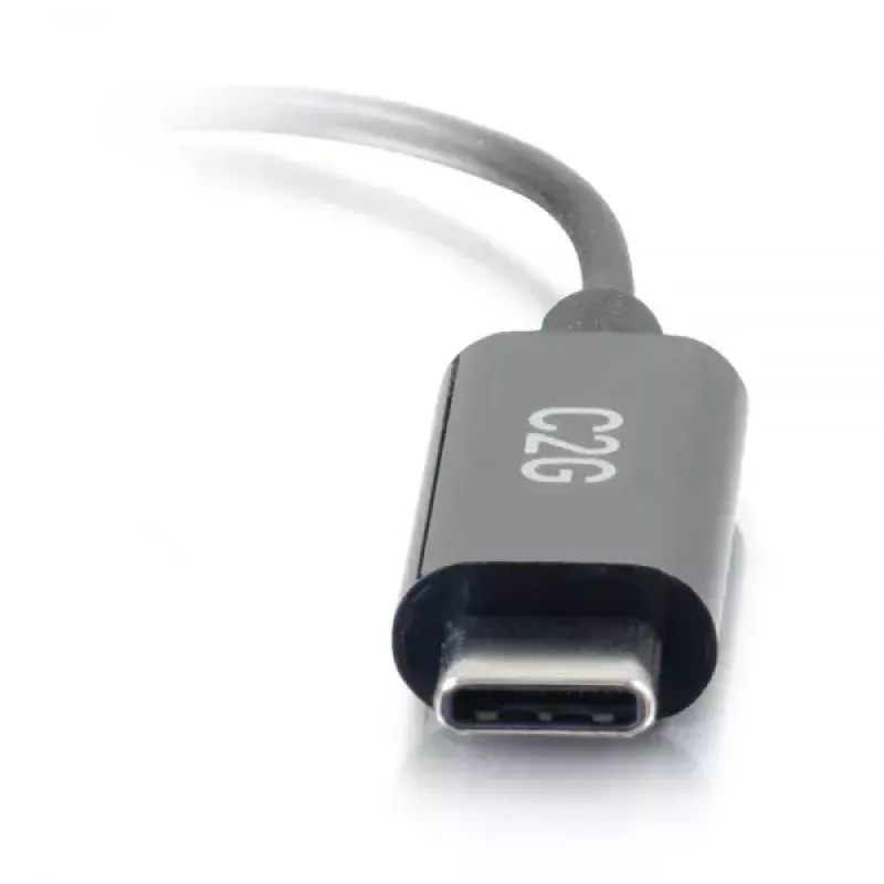 C2G mobiliojo telefono laidas 54426 USB-C į 3,5 mm juodas 0,09 m