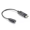 C2G mobiliojo telefono laidas 54426 USB-C į 3,5 mm juodas 0,09 m