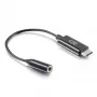 C2G mobiliojo telefono laidas 54426 USB-C į 3,5 mm juodas 0,09 m