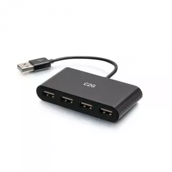 C2G 4 prievadų USB-A šakotuvas C2G 54462 USB 2.0 480 Mbit/s