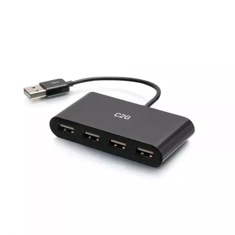 C2G 4 prievadų USB-A šakotuvas C2G 54462 USB 2.0 480 Mbit/s