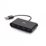 C2G 4 prievadų USB-A šakotuvas C2G 54462 USB 2.0 480 Mbit/s