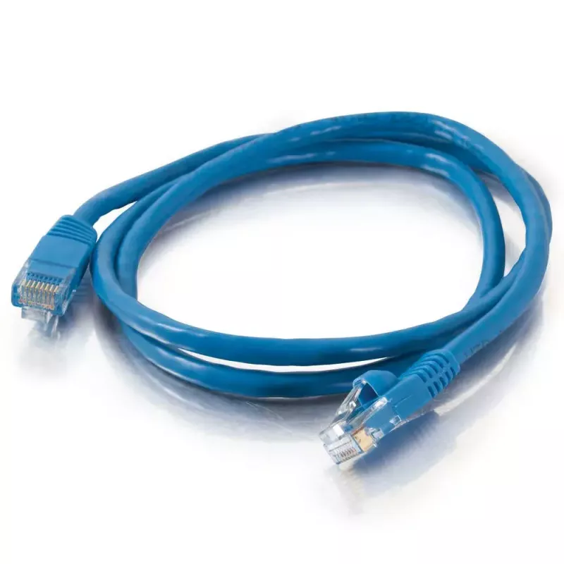 Tinklo kabelis C2G 2m Cat5e RJ-45 U/UTP mėlynas