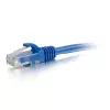 Tinklo kabelis C2G 2m Cat5e RJ-45 U/UTP mėlynas