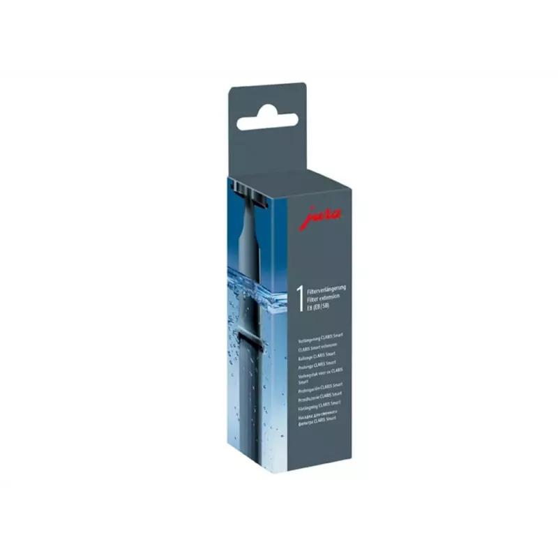 Filtro kasetės prailginimas Jura kavos aparatams — CLARIS — suderinamas su E4 (EA), E6 (EC), E8 (EB) — 1 vnt.