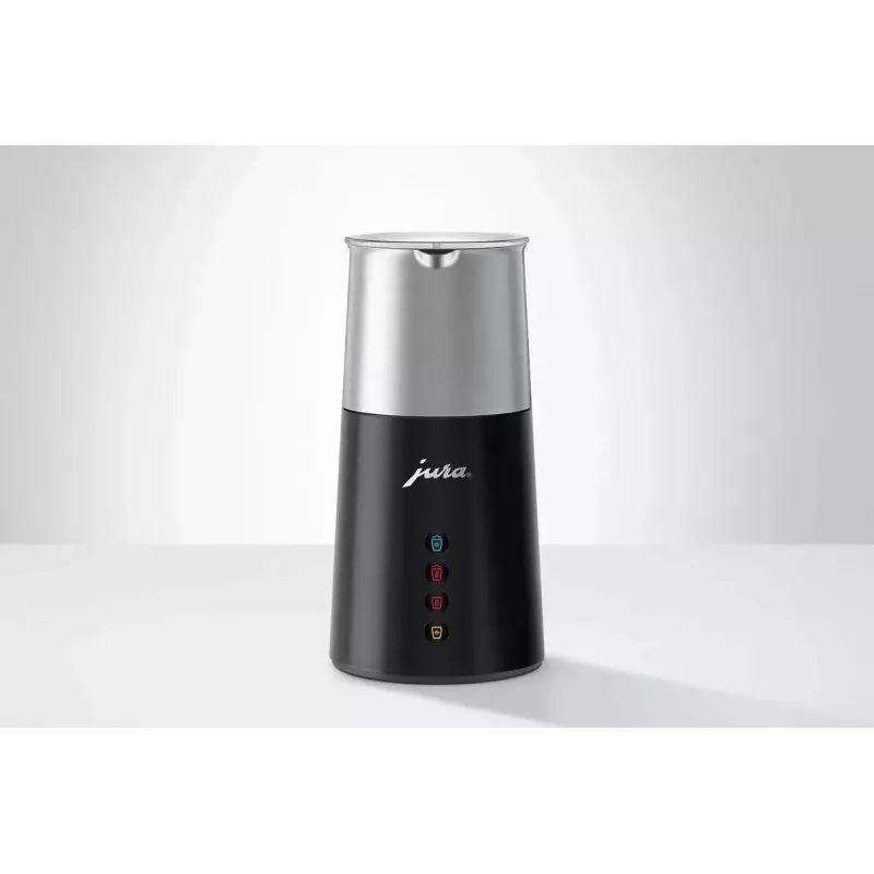 Automatinis karštų ir šaltų gėrimų dozatorius JURA Hot & Cold Automatic Juoda, Sidabrinė — nerūdijančio plieno indas, kintamoji srovė, 115×115×225 mm