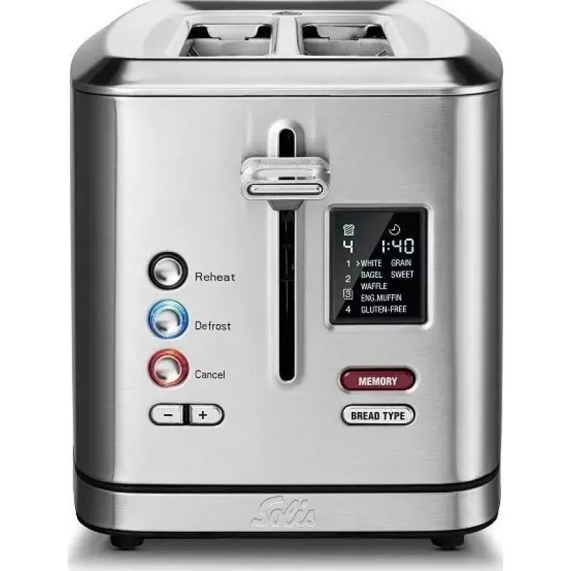 Skrudintuvas Solis Flex-Toaster 8004, su bandelių šildytuvu, nerūdijantis plienas