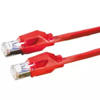 S/FTP komutacinis kabelis Cat6 Draka Comteq 15 m raudonas