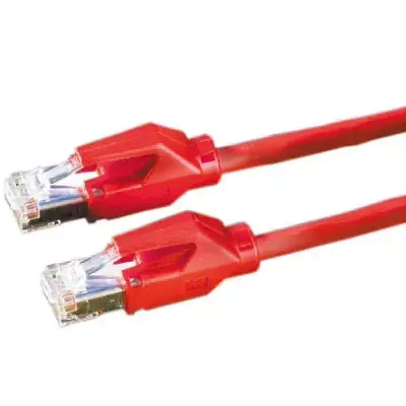 S/FTP komutacinis kabelis Cat6 Draka Comteq 15 m raudonas