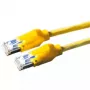 S/FTP komutacinis kabelis Draka Comteq Cat6 geltonas 3 m