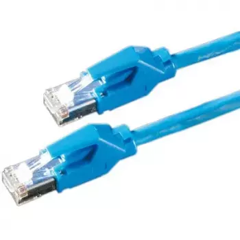 S/FTP komutacinis kabelis Cat6 Draka Comteq 5m mėlynas