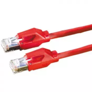 S/FTP komutacinis kabelis Cat6 Dätwyler 21.05.0051 raudonas 5 m