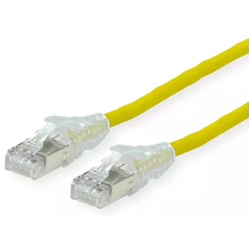 Tinklo kabelis Dätwyler 21.05.0532 geltonas 3m Cat6a S/FTP