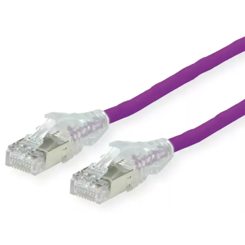 Tinklo kabelis Dätwyler 21.05.0536 Violetinis 3m Cat6a S/FTP