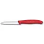 Virtuvinis peilis Victorinox Swiss Classic 8 cm daržovių peilis, raudona rankena