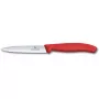 Virtuvinis peilis Victorinox Swiss Classic 10 cm daržovių peilis raudonas