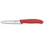 Virtuvinis peilis Victorinox Swiss Classic 10 cm daržovių peilis, raudona rankena