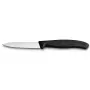 Vaisių peilių rinkinys Victorinox Swiss Classic su daugiafunkciu skustuku i-Peeler, 3 dalių, juodos spalvos