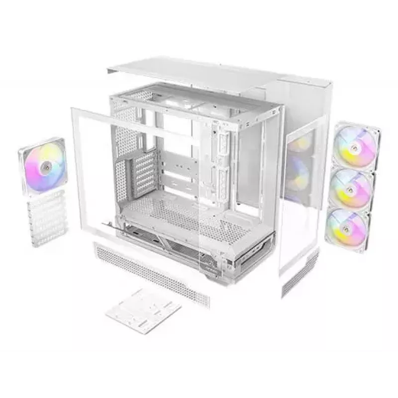 Antec C7 ARGB Midi Tower baltas korpusas