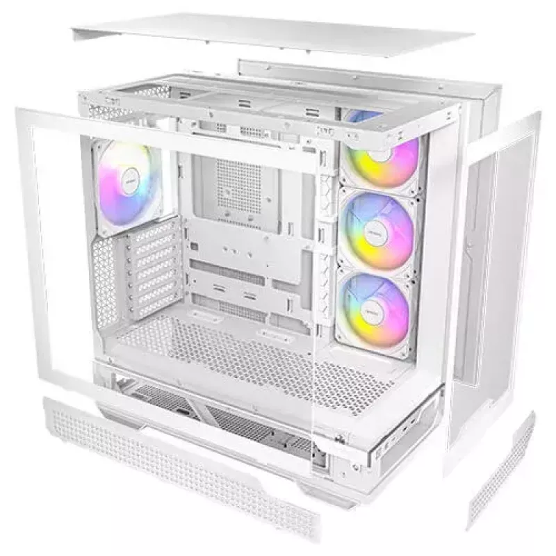 Antec C7 ARGB Midi Tower baltas korpusas