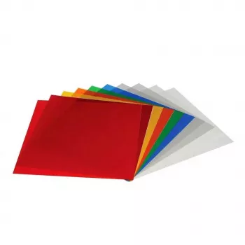 Spalvų filtrų rinkinys Elinchrom 26243 — 10 spalvų gelių 21 cm blykstėms/softboksams