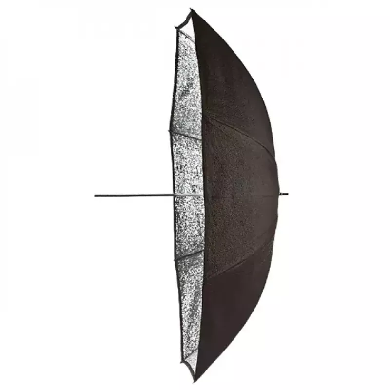Atšvaitinis skėtis juodas sidabrinis permatomas Elinchrom 26062 skersmuo 83 cm